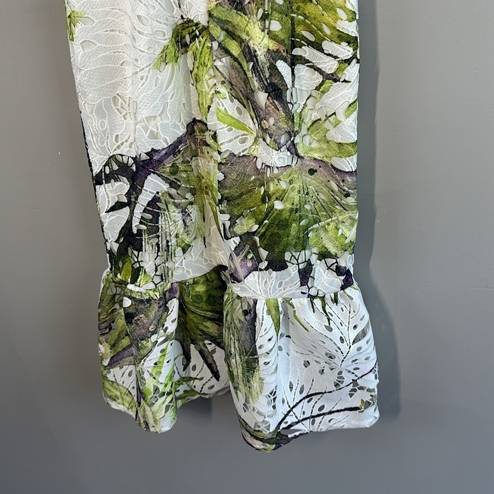 NWT Dress The Population Alea Tropical Print Lace Dress Size XS - Picture 11 of 16